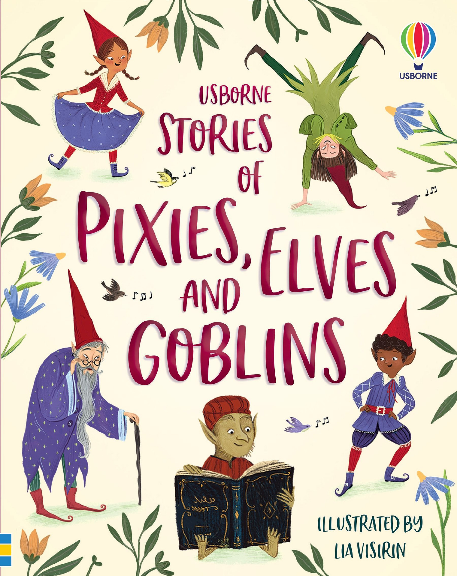 Stories of pixies elves and goblins illustrated by lia visirin published by usborne